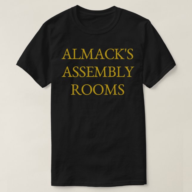 T-shirt Rooms assemblés de Georgette Heyer Almackamp39s (Design devant)