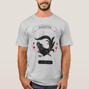 T-shirt Rooster japonais