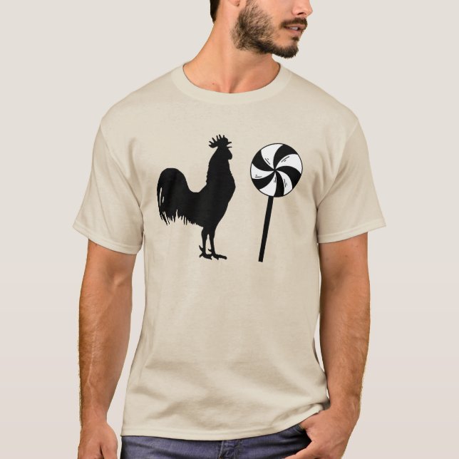 T-shirt Rooster Lollipop (Devant)