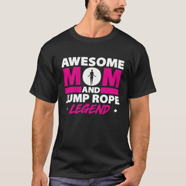 T-shirt Rope Jumping For Skipping Rope Hopper Jump Rope Fi (Devant)
