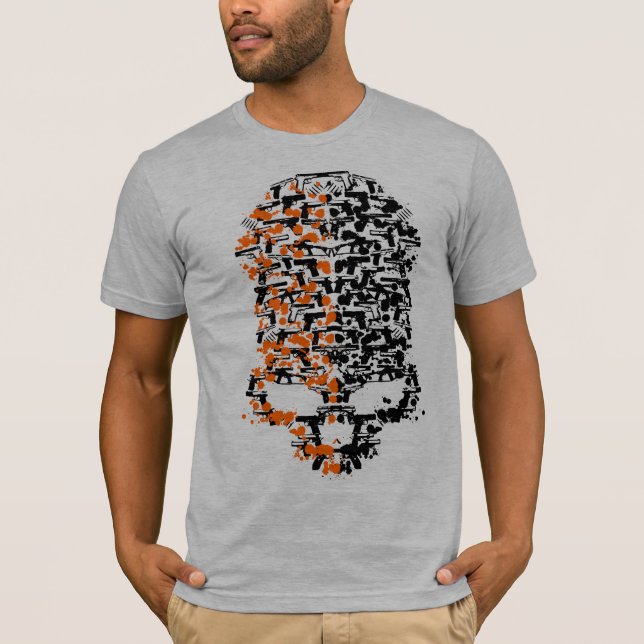T-shirt Rorshack urbain (Devant)