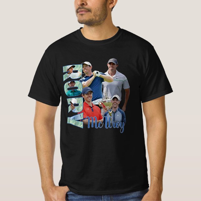 T-shirt Rory mcilro rétro (Devant)