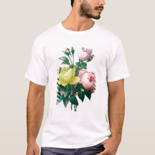 T-shirt Rosa Lutea et Rosa indica
