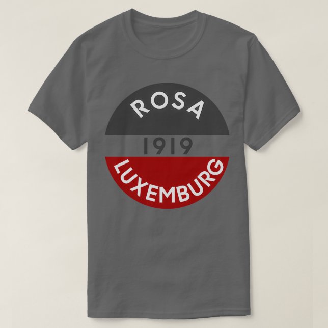 T-shirt Rosa Luxembourg 1919 (Design devant)