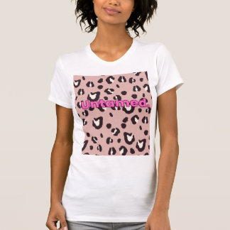 T-Shirt rosa Tierprint