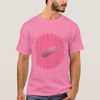 T-shirt Rosada de laque