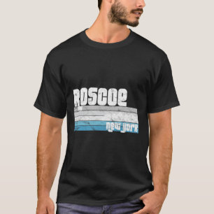 T-shirt Roscoe New York Ny Vacances Rétro Ski Randonnée Sn