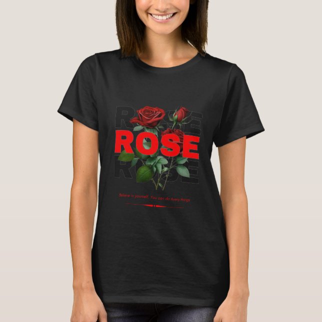 T-SHIRT ROSE (Devant)