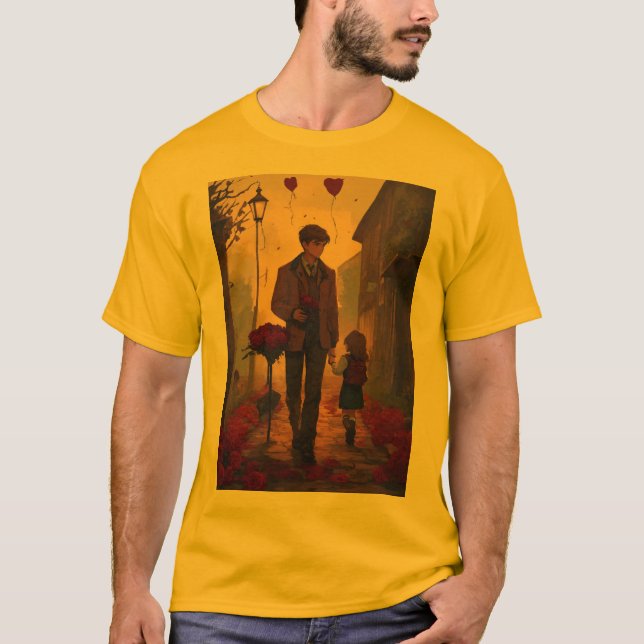 T-shirt Rose... (Devant)