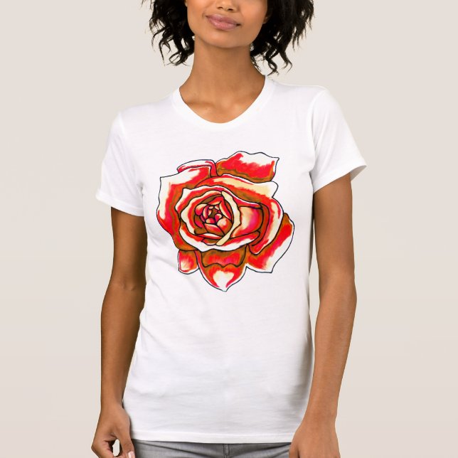 T-shirt rose (Devant)