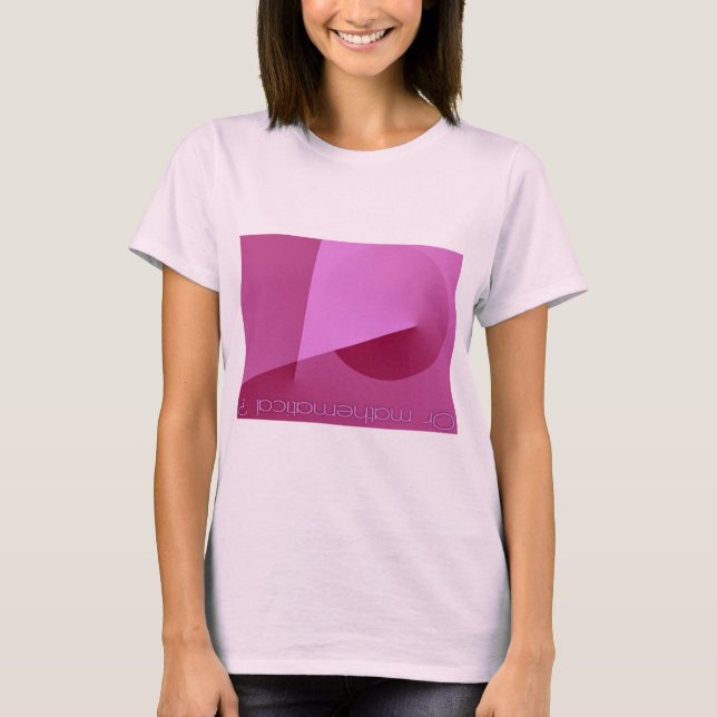 T-shirt rose (Devant)