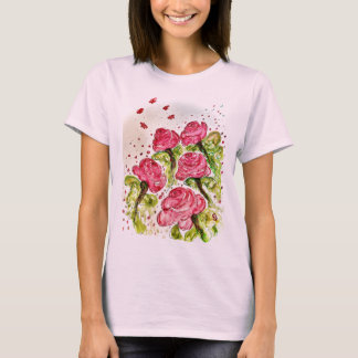 T-shirt rose
