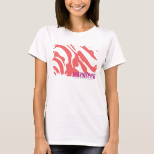 T-shirt Rose 4 de zèbre