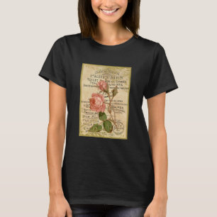 T-shirt Rose antique