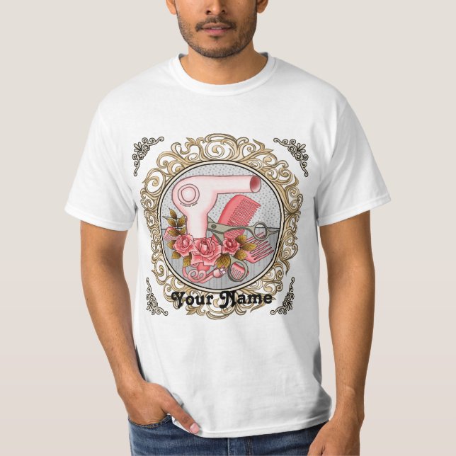 T-shirt Rose beauté (Devant)