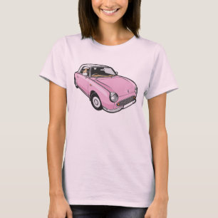 T-shirt Rose de Nissan Figaro