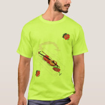 T-Shirt : Rose de piano et violon de Son & Her