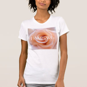 T-shirt Rose de plage HAMbyWG