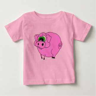 T-shirt rose de porc