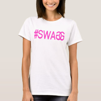 T-SHIRT ROSE DE SWAGG