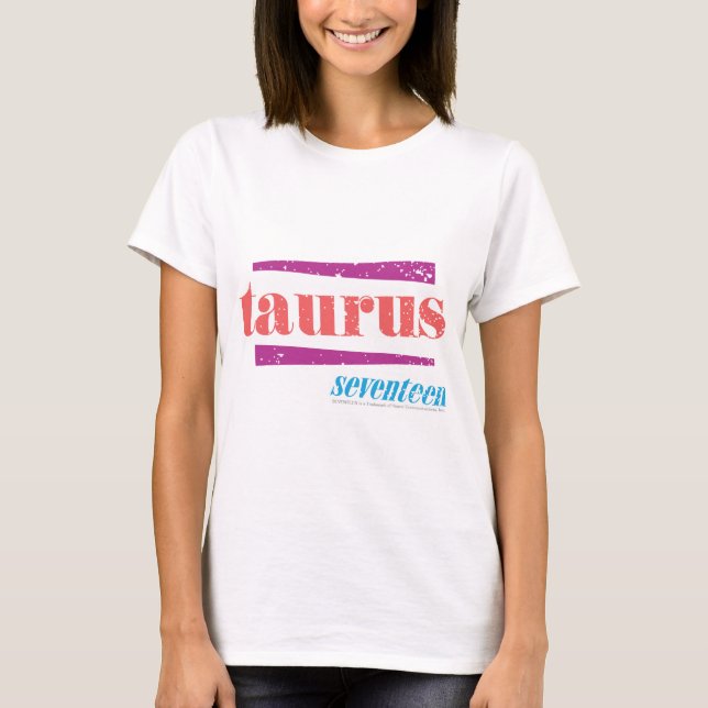 T-shirt Rose de Taureau (Devant)
