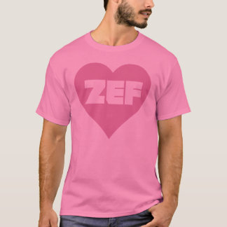 T-SHIRT ROSE DE ZEF
