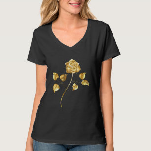 T-shirt Rose d'or ( rose d'or )