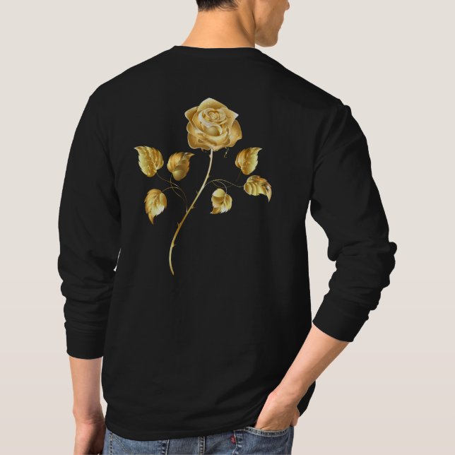 T-shirt Rose d'or ( rose d'or ) (Dos)