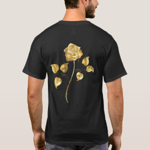 T-shirt Rose d'or ( rose d'or )