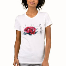Rose en cage
