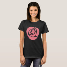T-shirt Rose face Diversité Déclaration Retour