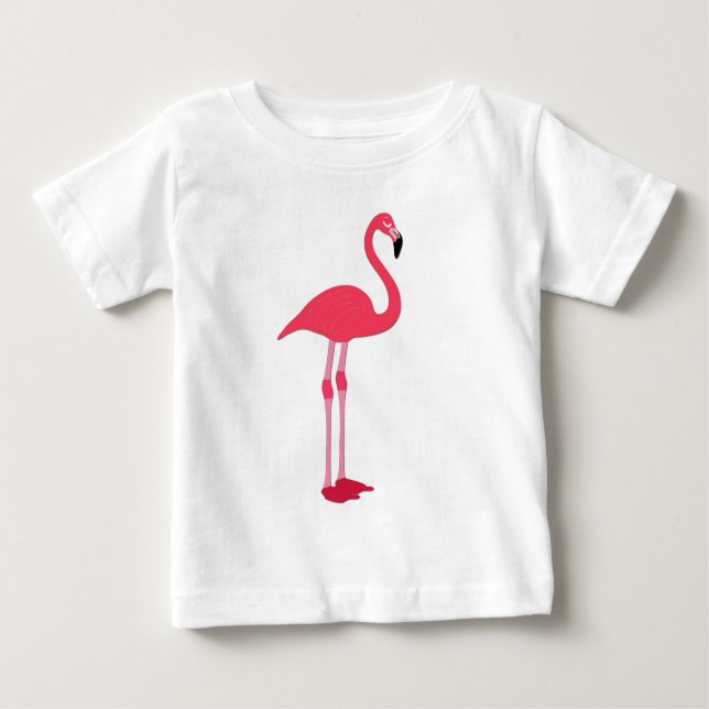 T-shirt rose Flamingo (Devant)