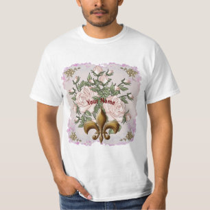 T-shirt Rose Fleur De Lis