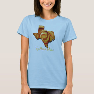 T-shirt Rose jaune