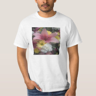 T-shirt rose Lily beauté
