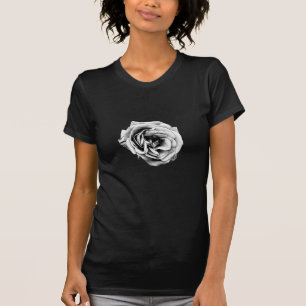 T-shirt Rose noir et blanc
