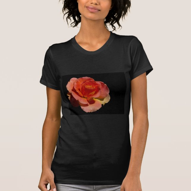 T-shirt Rose orange 2 (Devant)