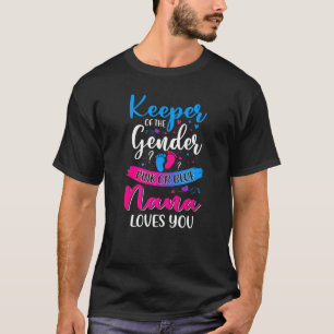 T-shirt Rose Ou Bleu Nana Vous Aime Garder Révélation De S
