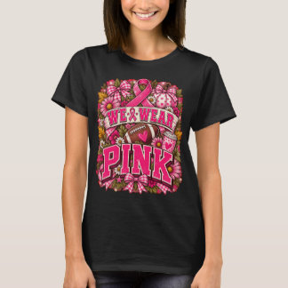 T-shirt Rose Porter du Rose Ruban de Sensibilisation au Ca