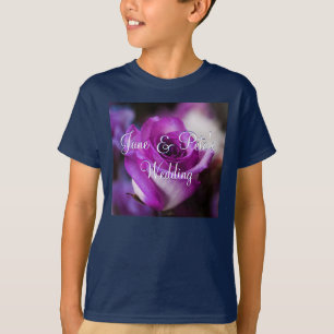 T-shirt Rose pourpre