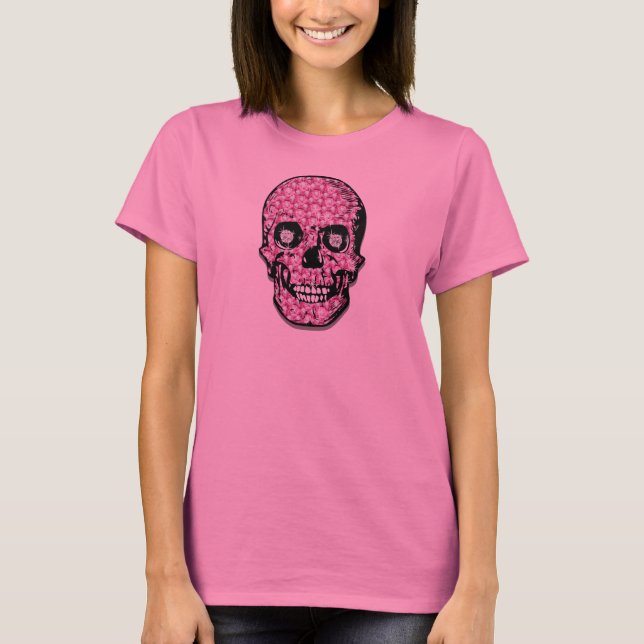 T-shirt Rose "reddition pirate du Fluty" (Devant)