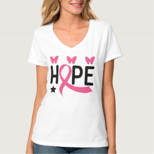 T-shirt Rosé Ribbon Guerrier Lutteur Guerrier Cancer du s