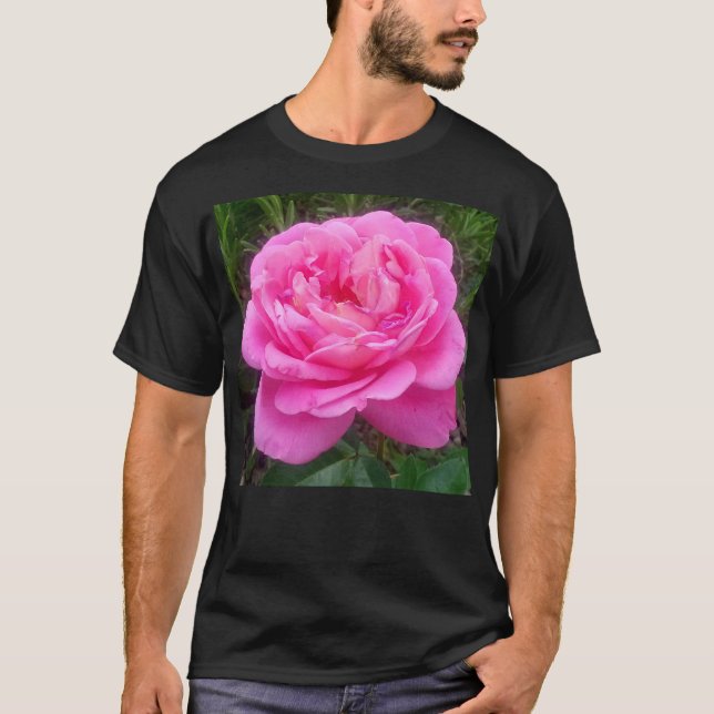 T-shirt Rose romantique 'Léonard de Vinci' (Devant)