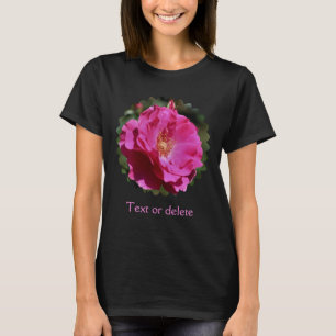 T-shirt Rose rose personnalisé