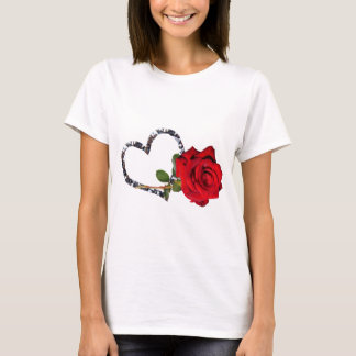 T-shirt rose rouge