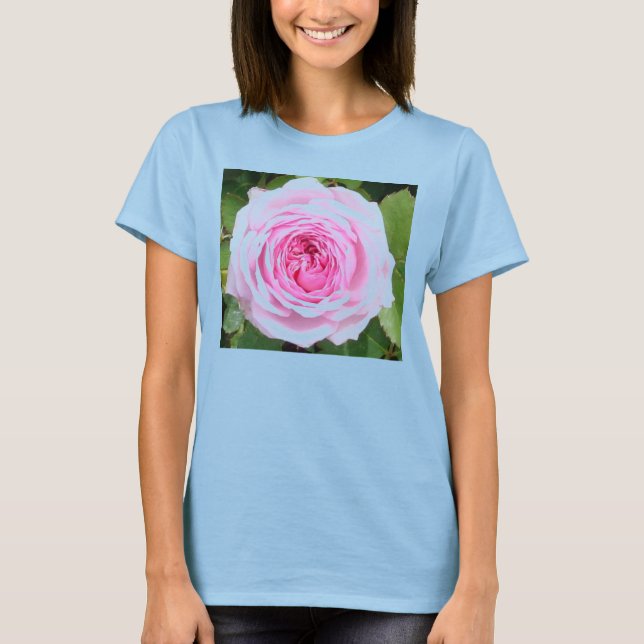T-shirt rose usé (Devant)