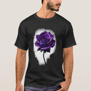 T-shirt Rose Violet De Sensibilisation À La Maladie D'Alzh