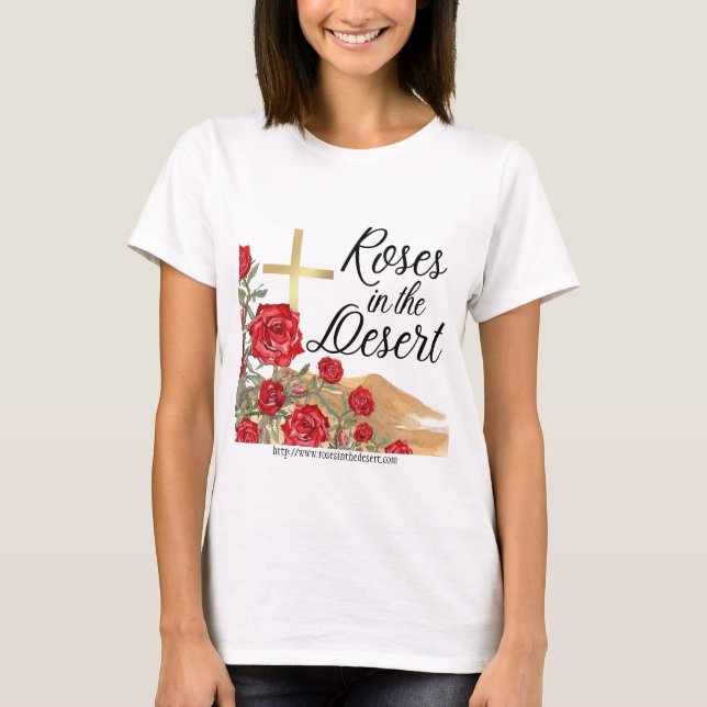 T-shirt Roses dans le désert (Devant)
