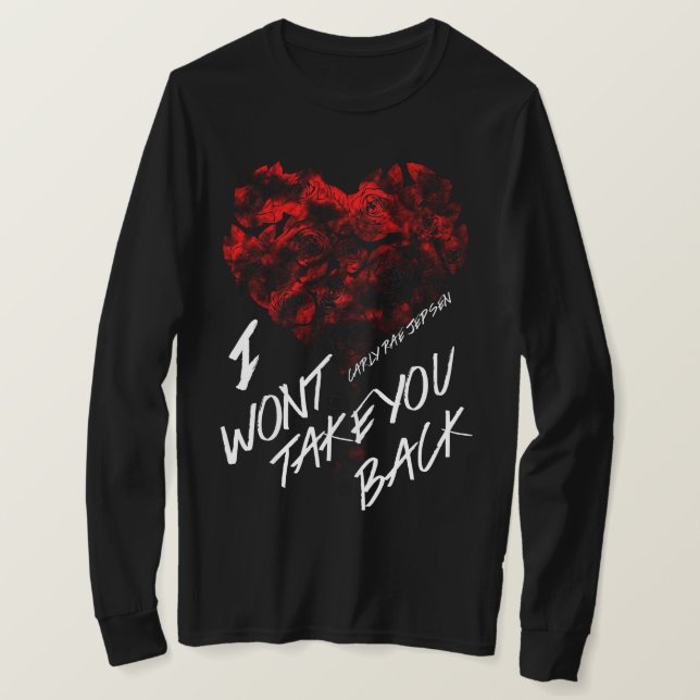 T-shirt Roses de Carly Rae Jepsen (Design devant)