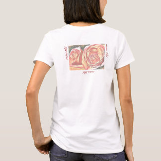 T-shirt Roses de thé du jardin